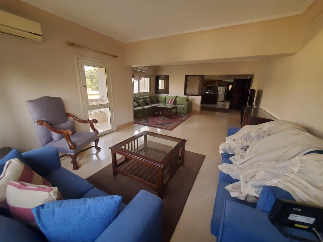 Fully Equipped Apartment For Rent In Maadi Sarayat|220Sqm.