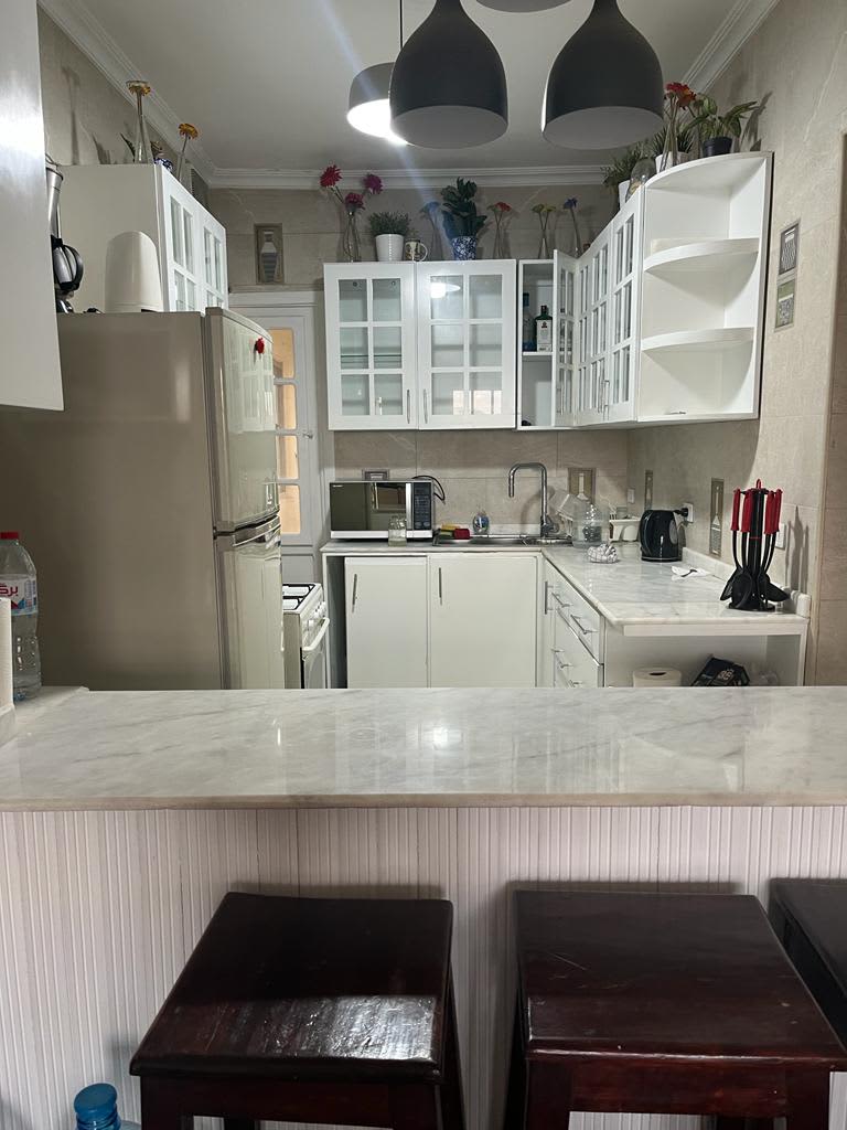 Chic & Elegant Furnished Apartment For Rent In Degla Maadi.