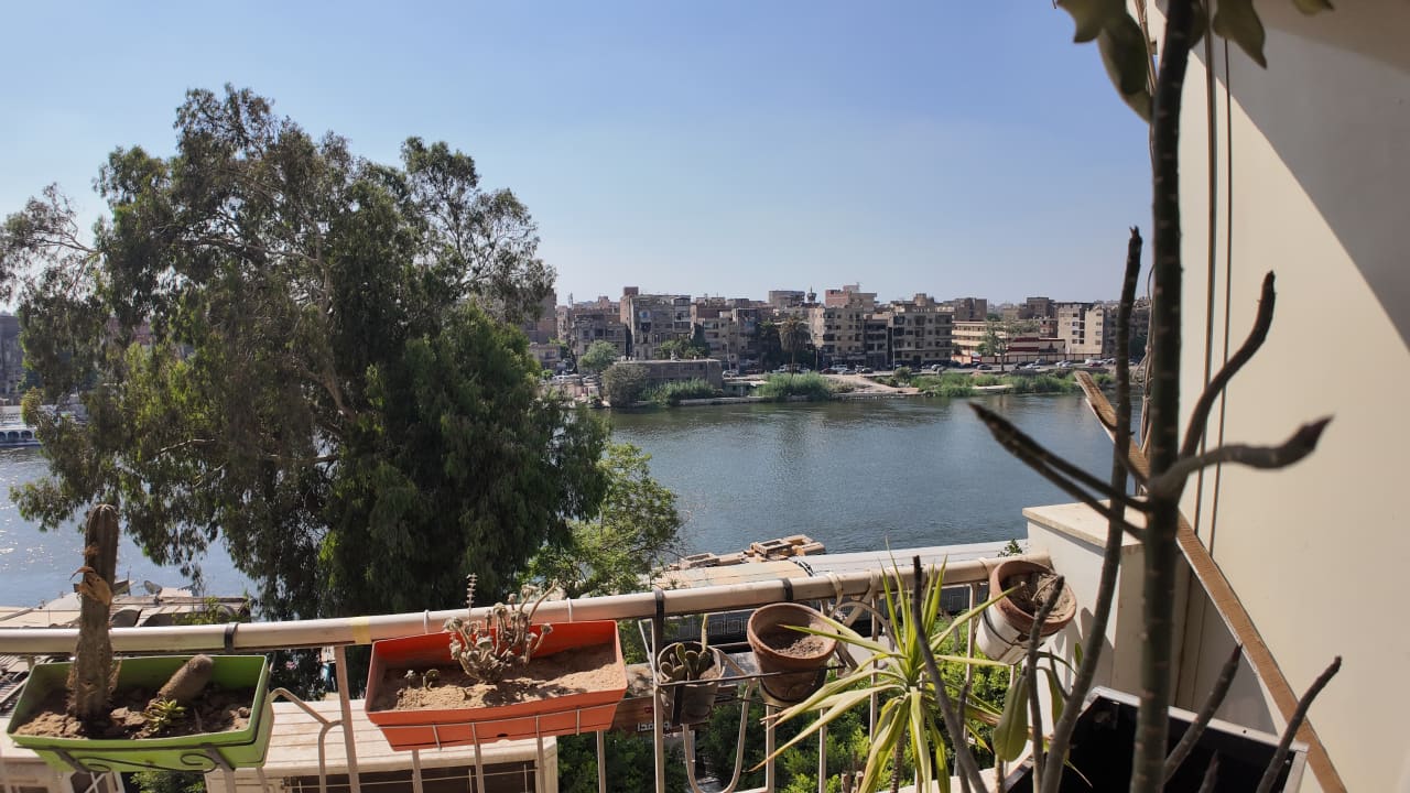 Semi Furnished Apartment With Green& Nile View In Zamalek