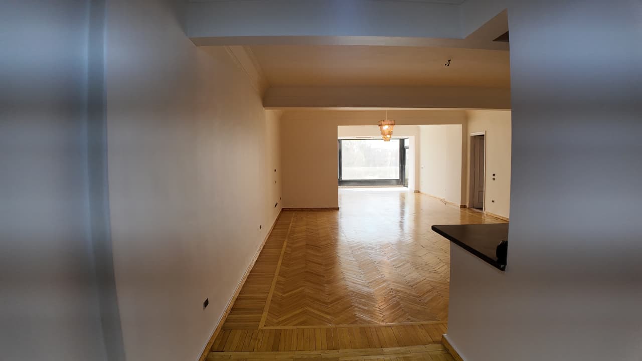 Semi Furnished Apartment With Green& Nile View In Zamalek