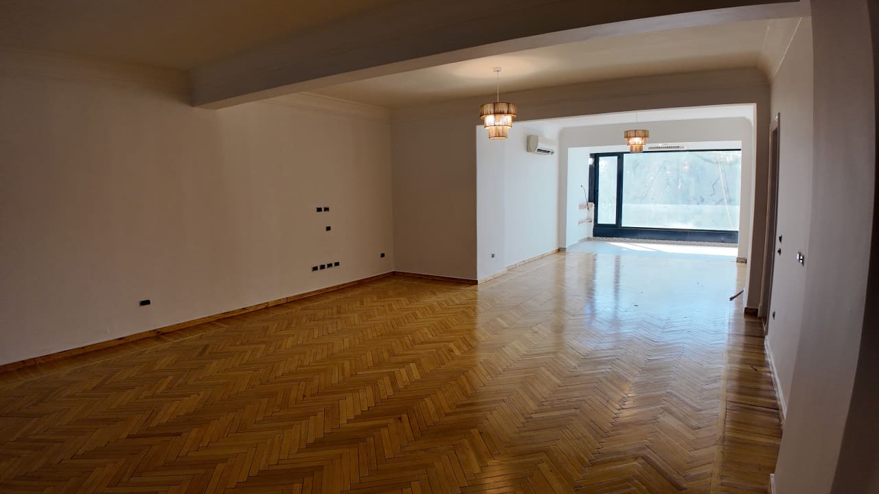 Semi Furnished Apartment With Green& Nile View In Zamalek