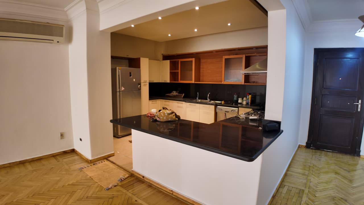 Semi Furnished Apartment With Green& Nile View In Zamalek