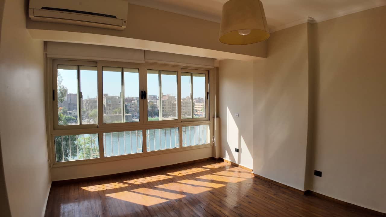 Semi Furnished Apartment With Green& Nile View In Zamalek