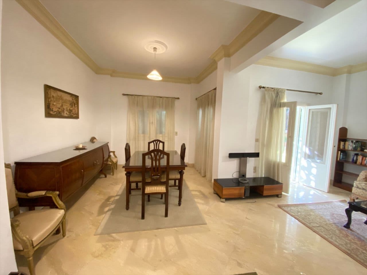 Comfortable Ground Floor With Garden For Rent In Maadi Degla.