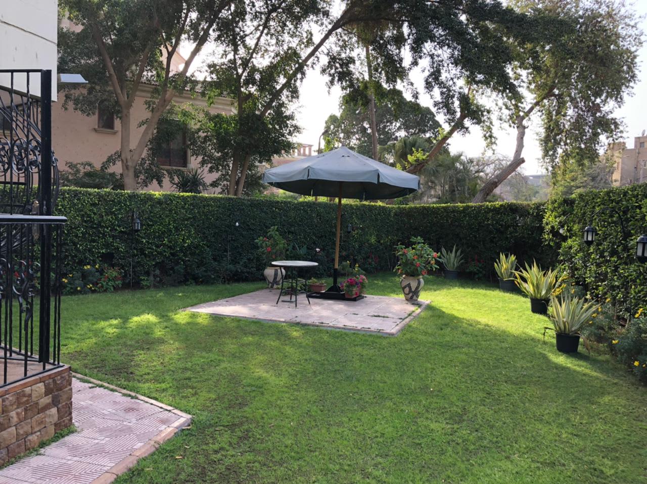 Sophisticated Garden Apartment In Prime Maadi Sarayat.