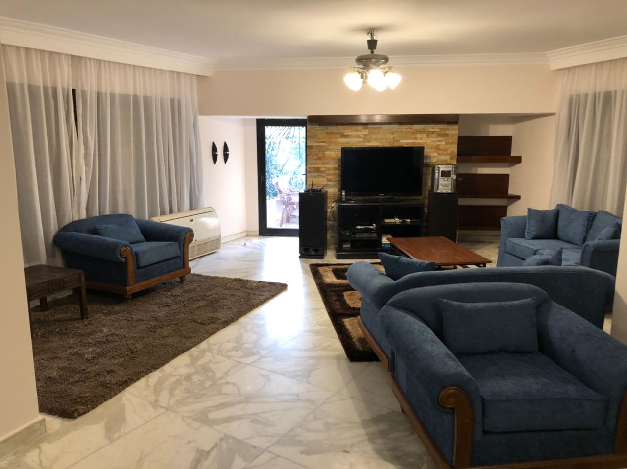 Sophisticated Garden Apartment In Prime Maadi Sarayat.