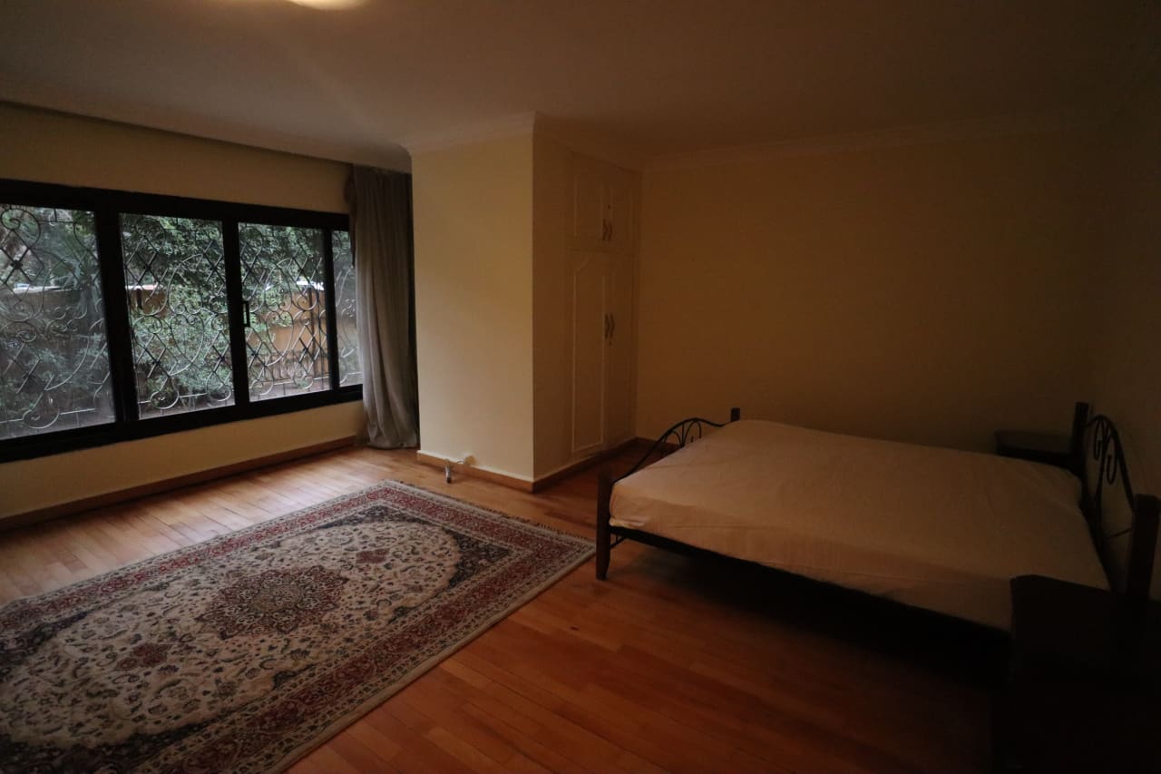 Furnished Ground Floor For Rent in Maadi Sarayat With 200m².