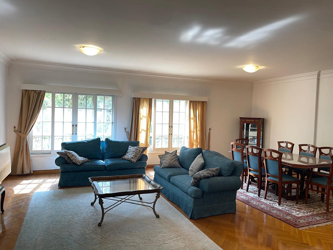 Feel At Home In This Charming Furnished Apartment In Maadi Sarayat.