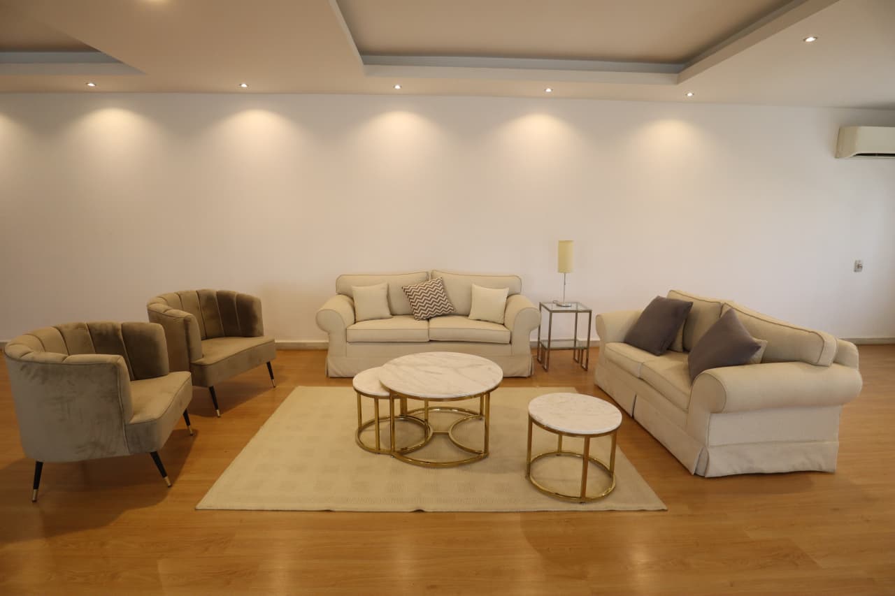 Modern Apartment For Rent Overlooking Gardens In Maadi Sarayat