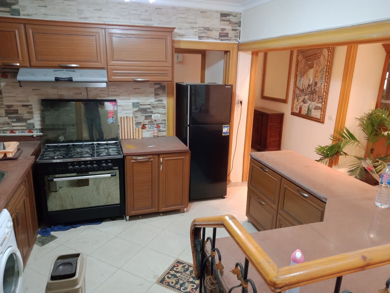 Feel At Home In This Charming Furnished Apartment In Maadi Sarayat.