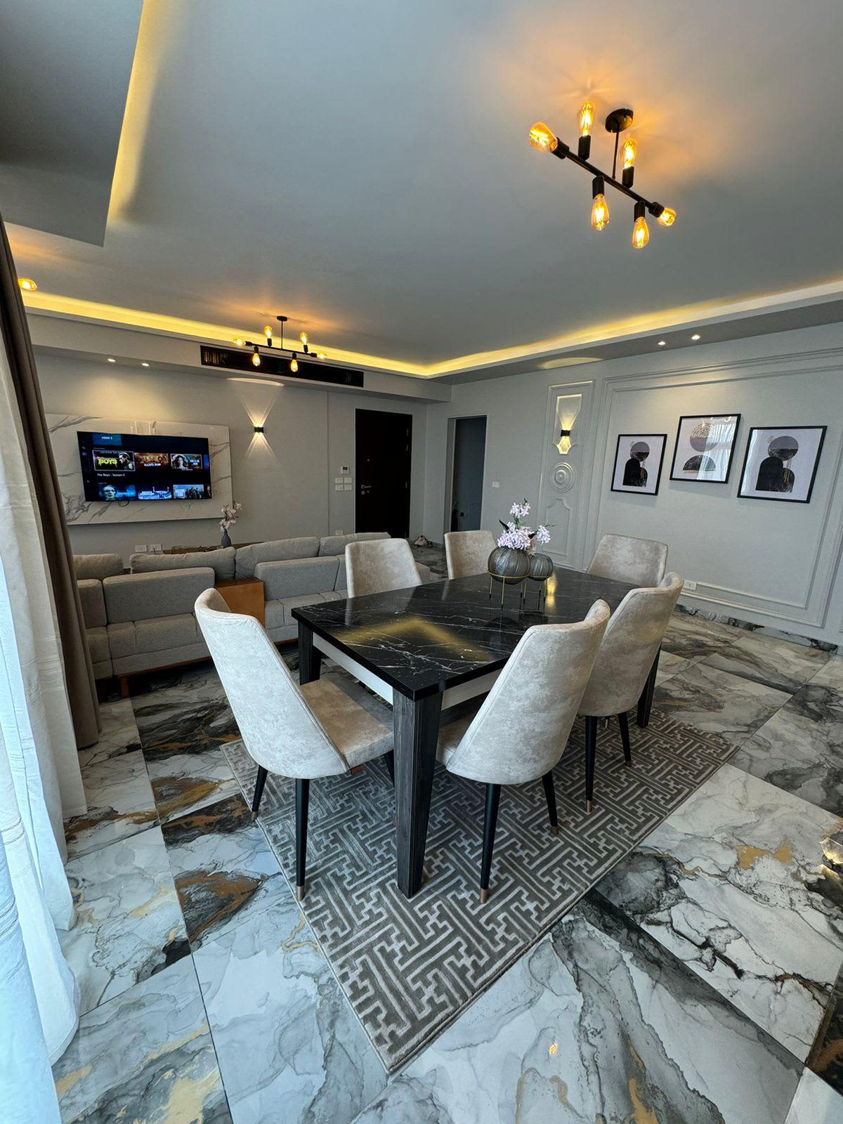 Fully Furnished Unit In New Cairo|187m²| Amazing View