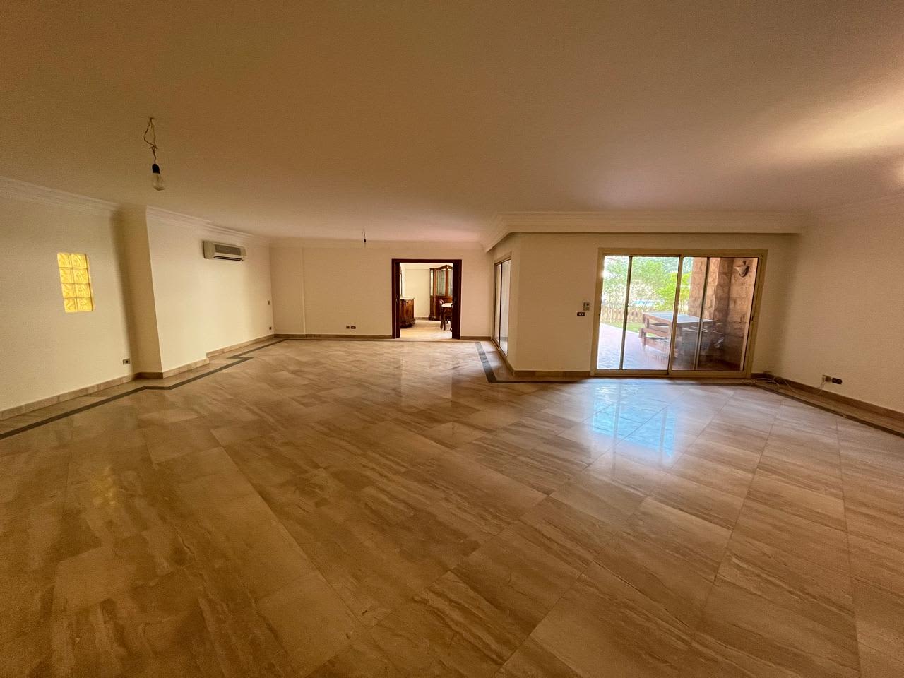 Semi Furnished GF For Rent In Maadi Sarayat Area
