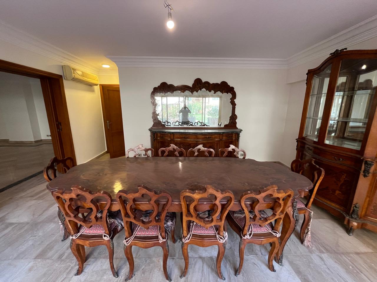 Semi Furnished GF For Rent In Maadi Sarayat Area