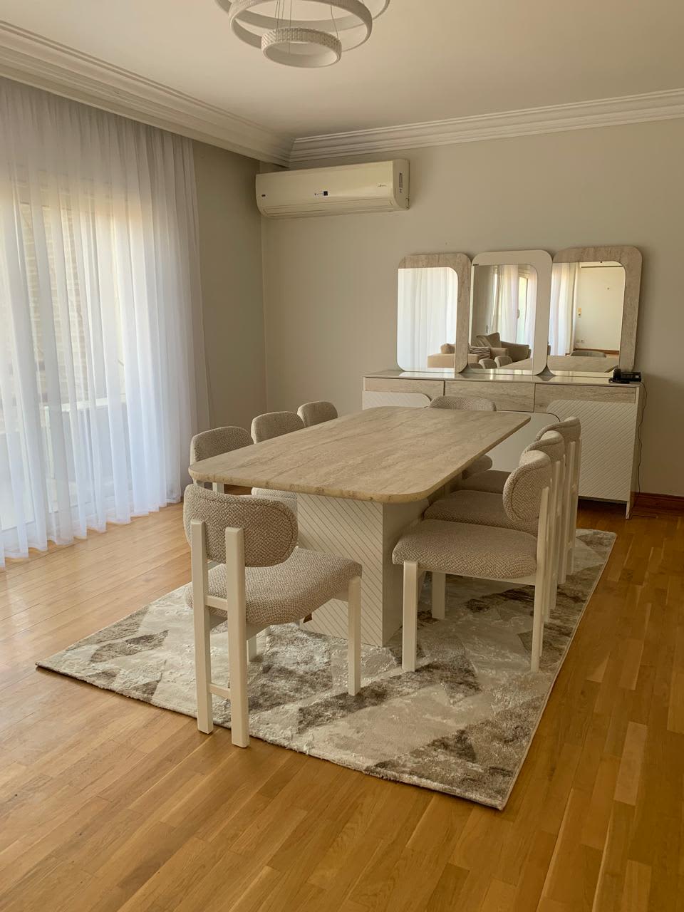 Spacious 3-Bedroom Home with Natural Light In Zamalek