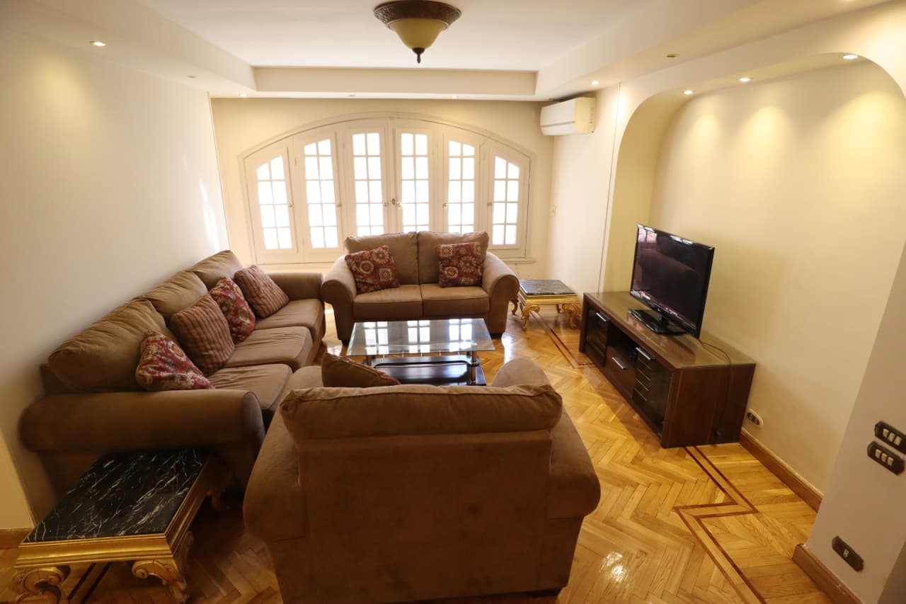 Well-Appointed Apartment For Rent|300m²|Maadi