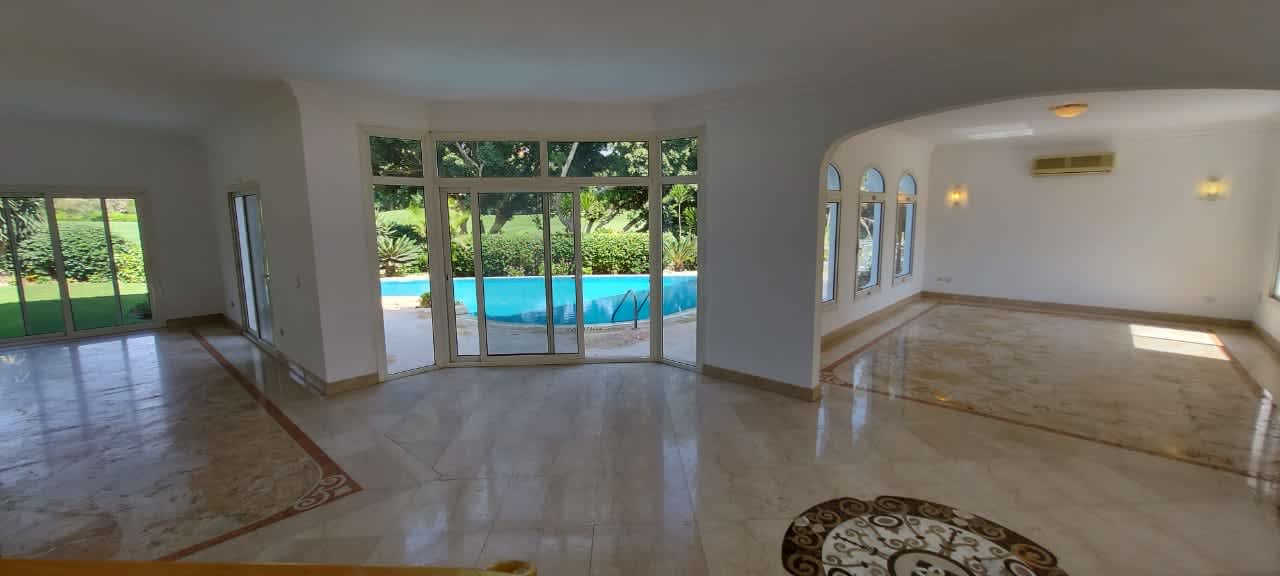 5BR Villa with Private Pool & Garden in Katameya Heights