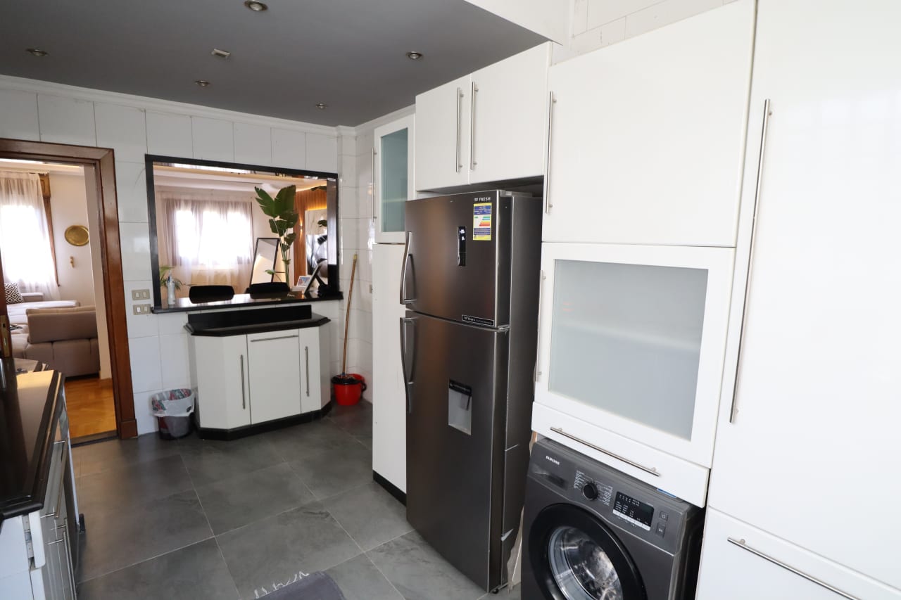 200 M2 Furnished 2 BR Apartment in Degla Maadi