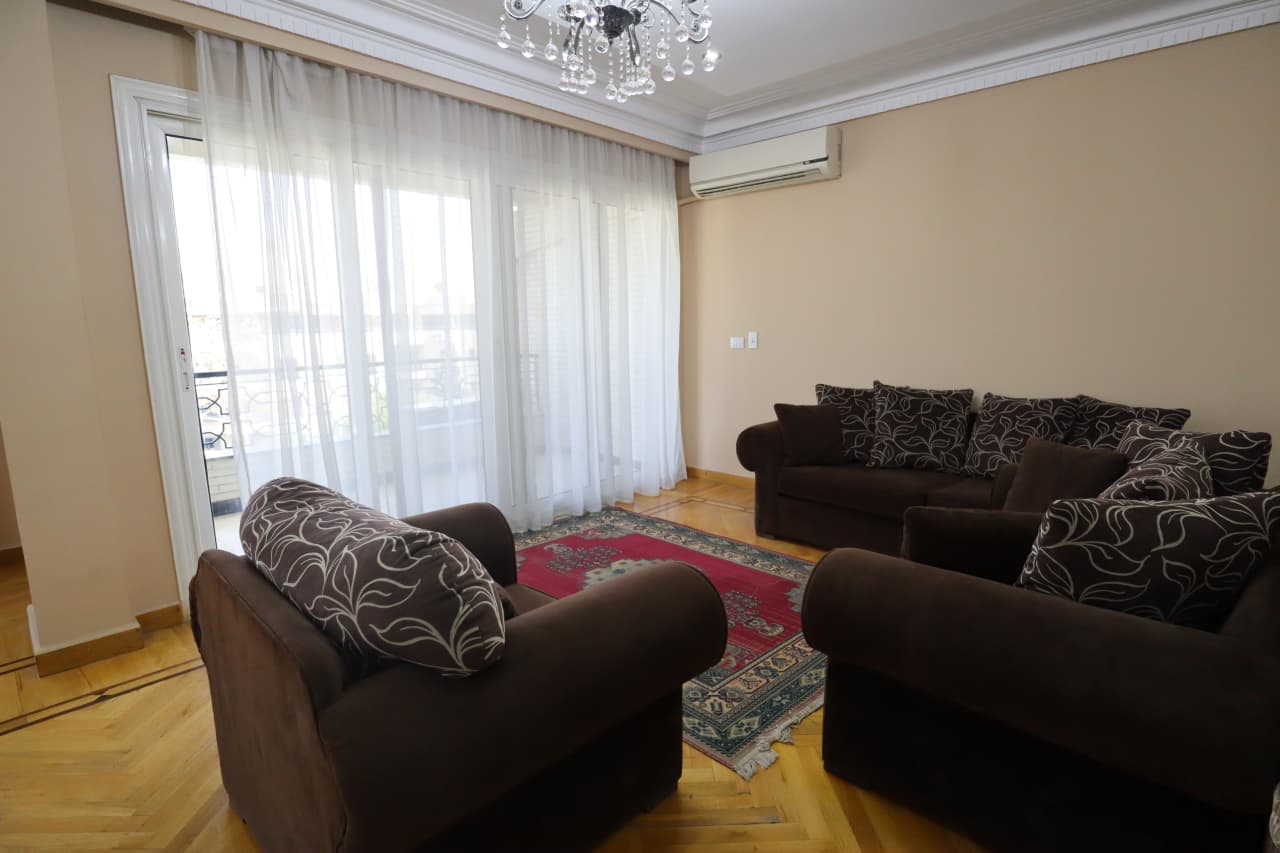 Sophisticated Furnished Residence For Rent In Maadi Sarayat.