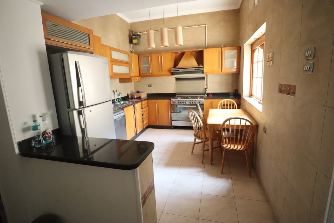 Furnished 3-Bedrooms Apartment In Maadi Sarayat|300SQM.