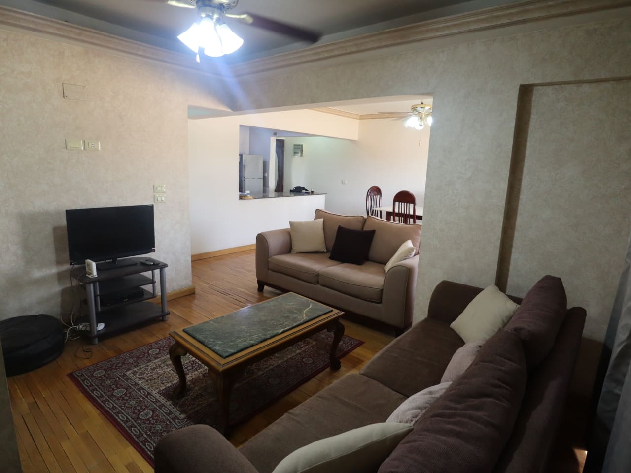 Furnished Apartment With Vibrant Street|126m²|Maadi Degla