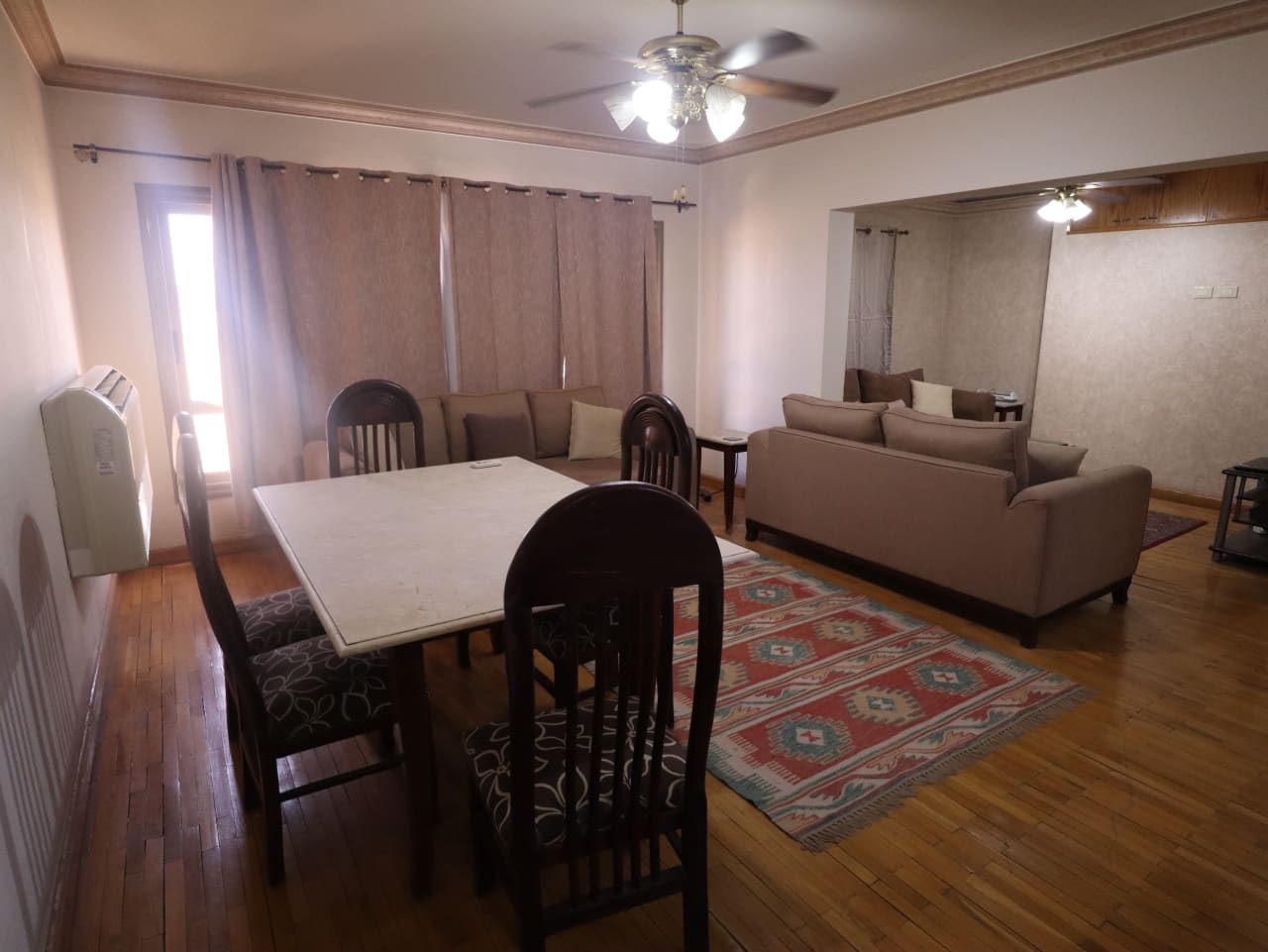 Furnished Apartment With Vibrant Street|126m²|Maadi Degla