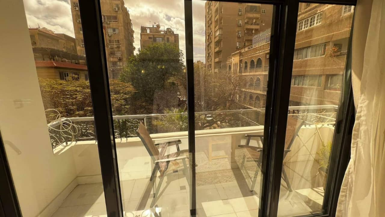 Furnished 2-Bedrooms Apartment With Cozy Area In Maadi Degla