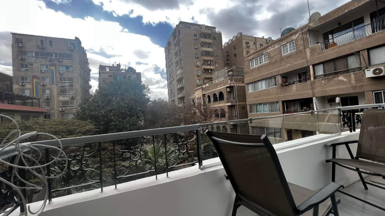 Furnished 2-Bedrooms Apartment With Cozy Area In Maadi Degla