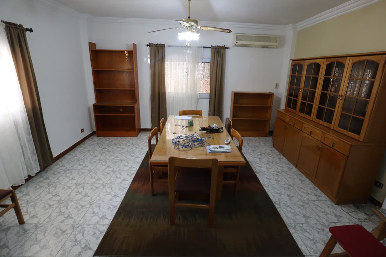 Prime Ground-Floor Furnished Apartment in Maadi Degla|270m²