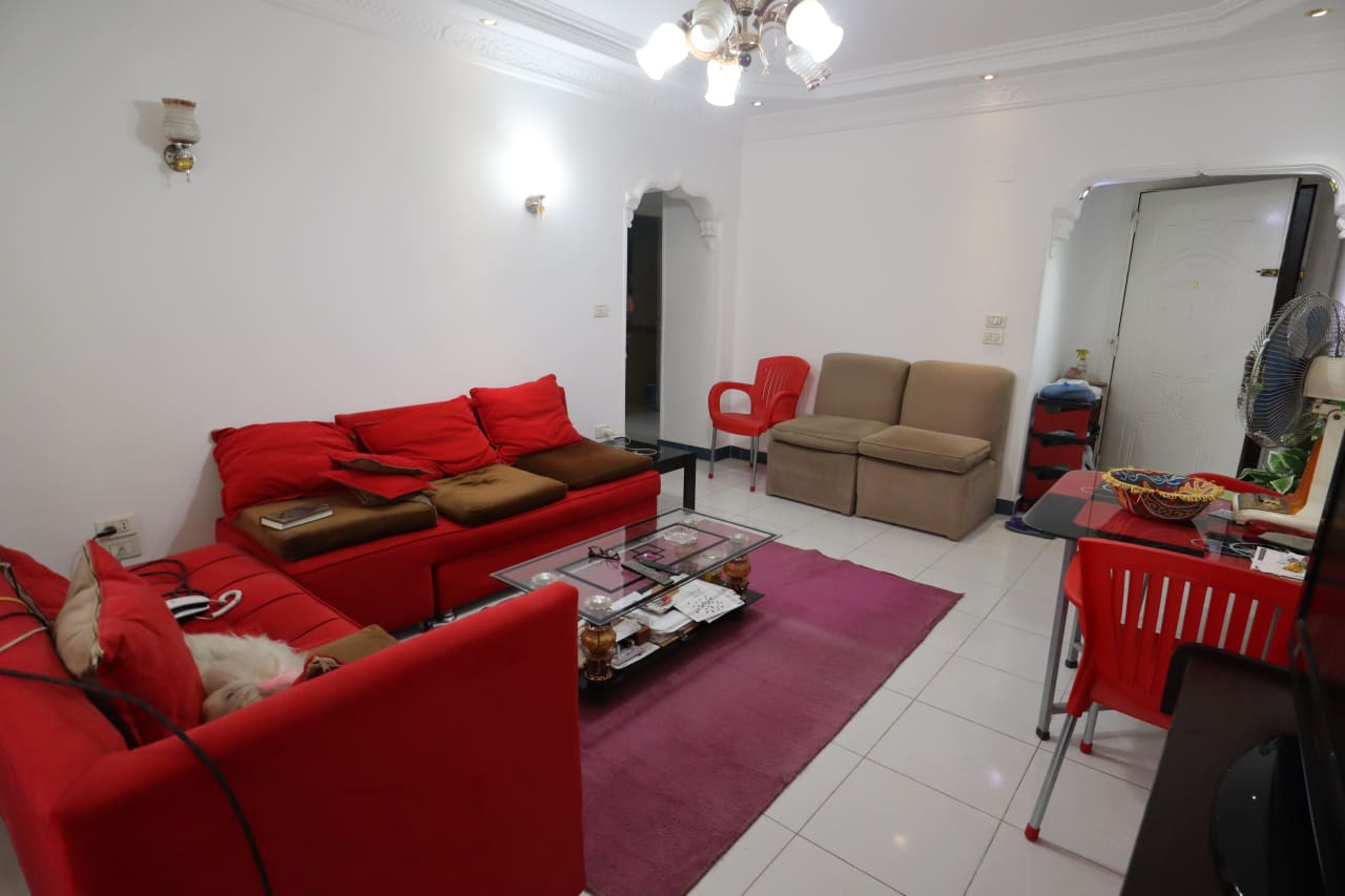Cozy 2-BR Apartment with Peaceful Balcony Views in Maadi