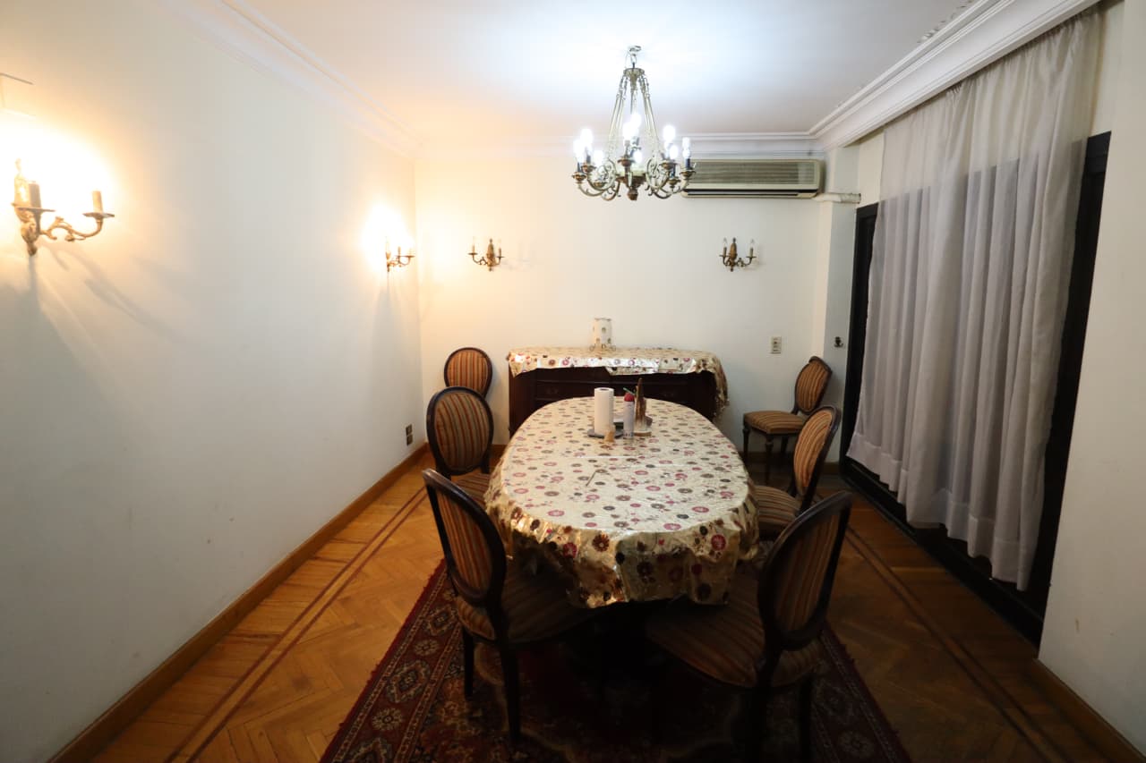 Furnished Apartment with 220 SQM In Maadi Degla Square.