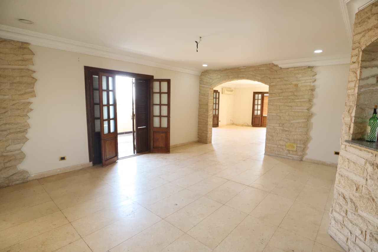 Semi Furnished Roof In Maadi Degla|150SQM|Wide Terrace