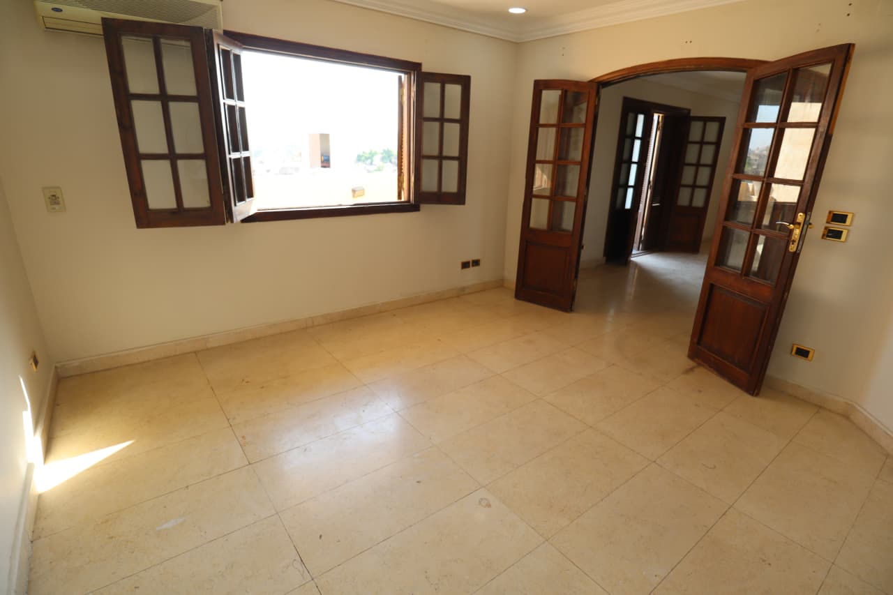 Semi Furnished Roof In Maadi Degla|150SQM|Wide Terrace