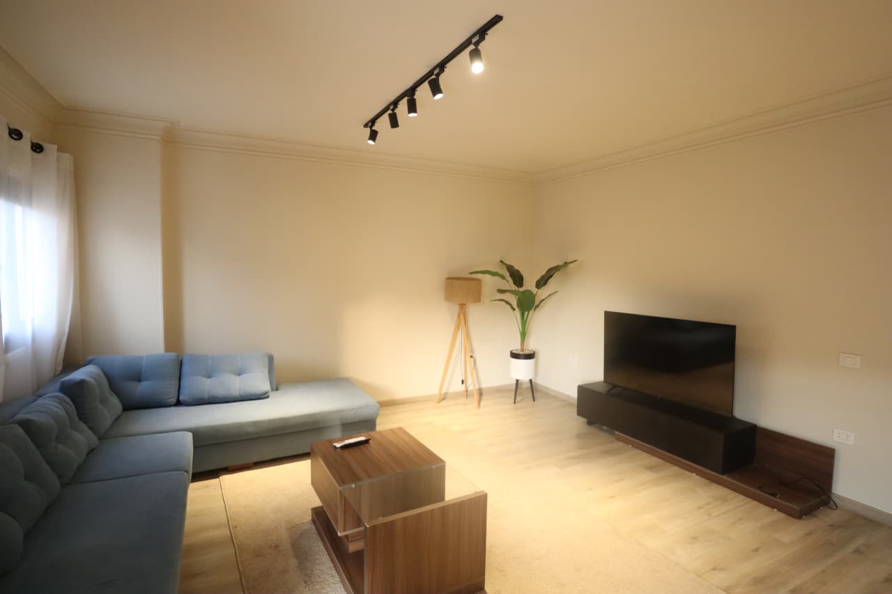 Upscale Furnished Apartment Offering Elegant Living In Maadi Degla.