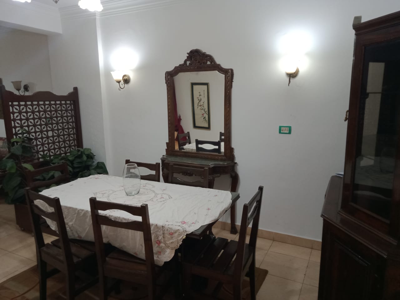 Furnished Ground Floor For Rent In Maadi Degla|100m²|Amazing Garden