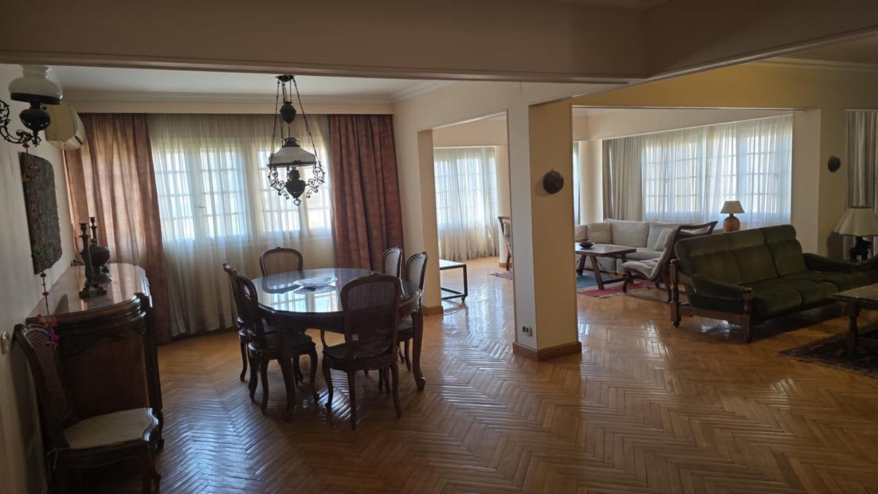 An Elegant Furnished Residence With Classic Charm In Maadi Degla.