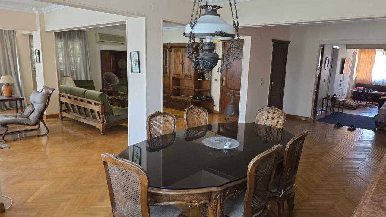 An Elegant Furnished Residence With Classic Charm In Maadi Degla.