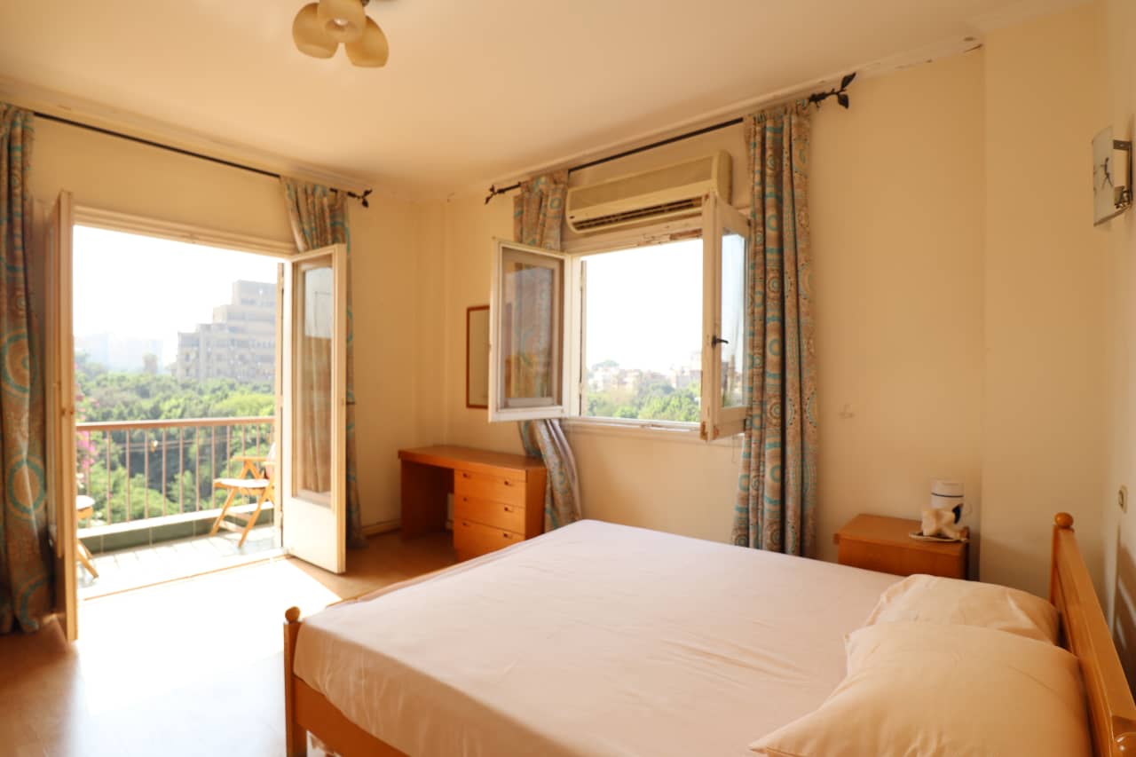 Airy Furnished Apartment With Natural Light In Maadi Degla.
