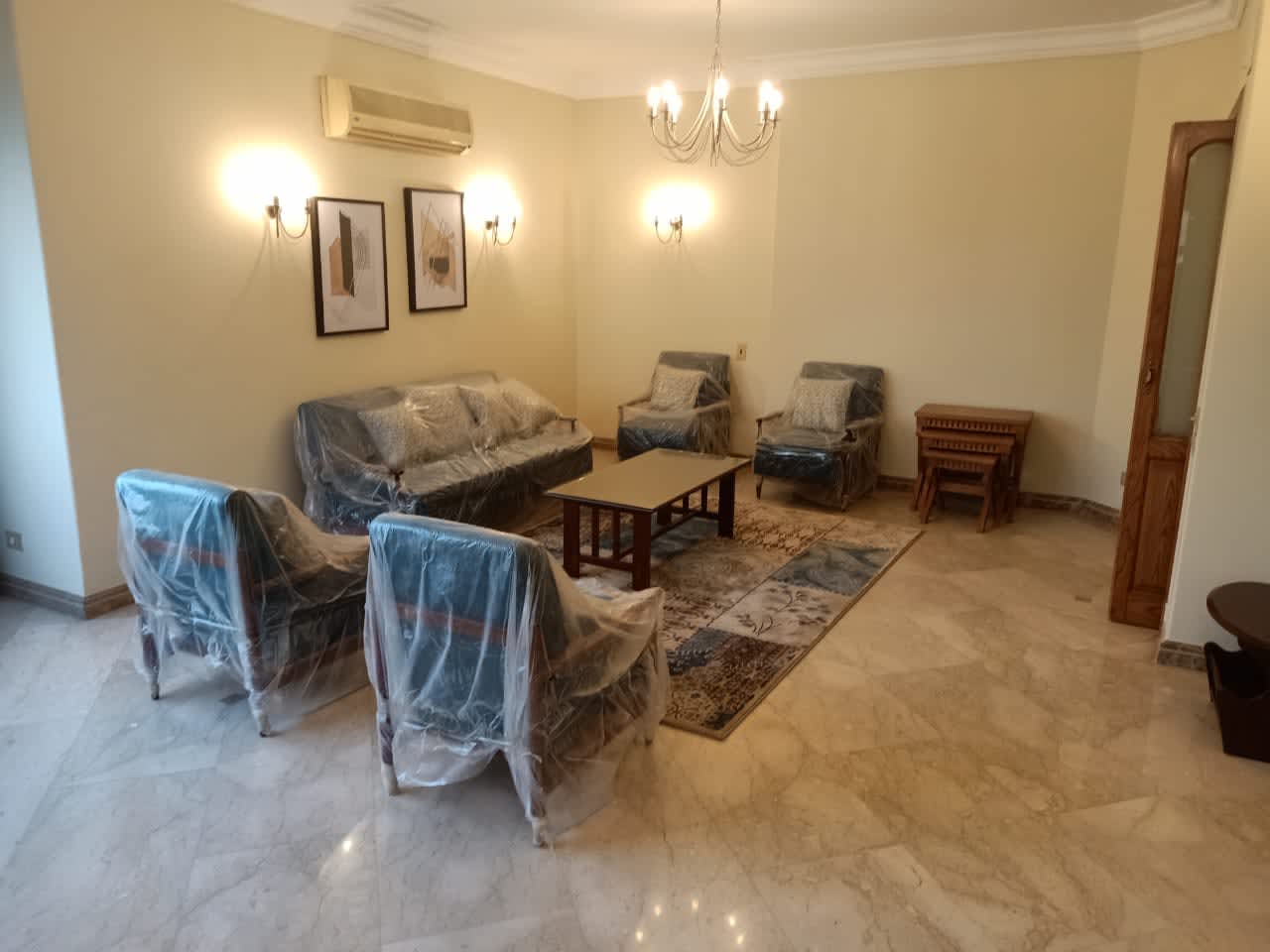 Furnished 4-bedrooms Apartment In Maadi Degla 