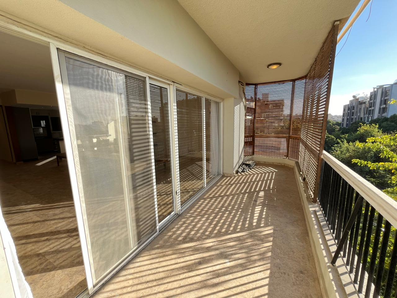 Sunny 3-BR Apartment Near Amenities in Maadi