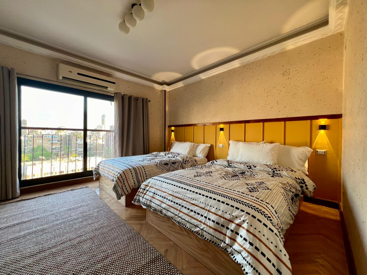Apartment With Wide Balcony In Zamalek|150SQM.