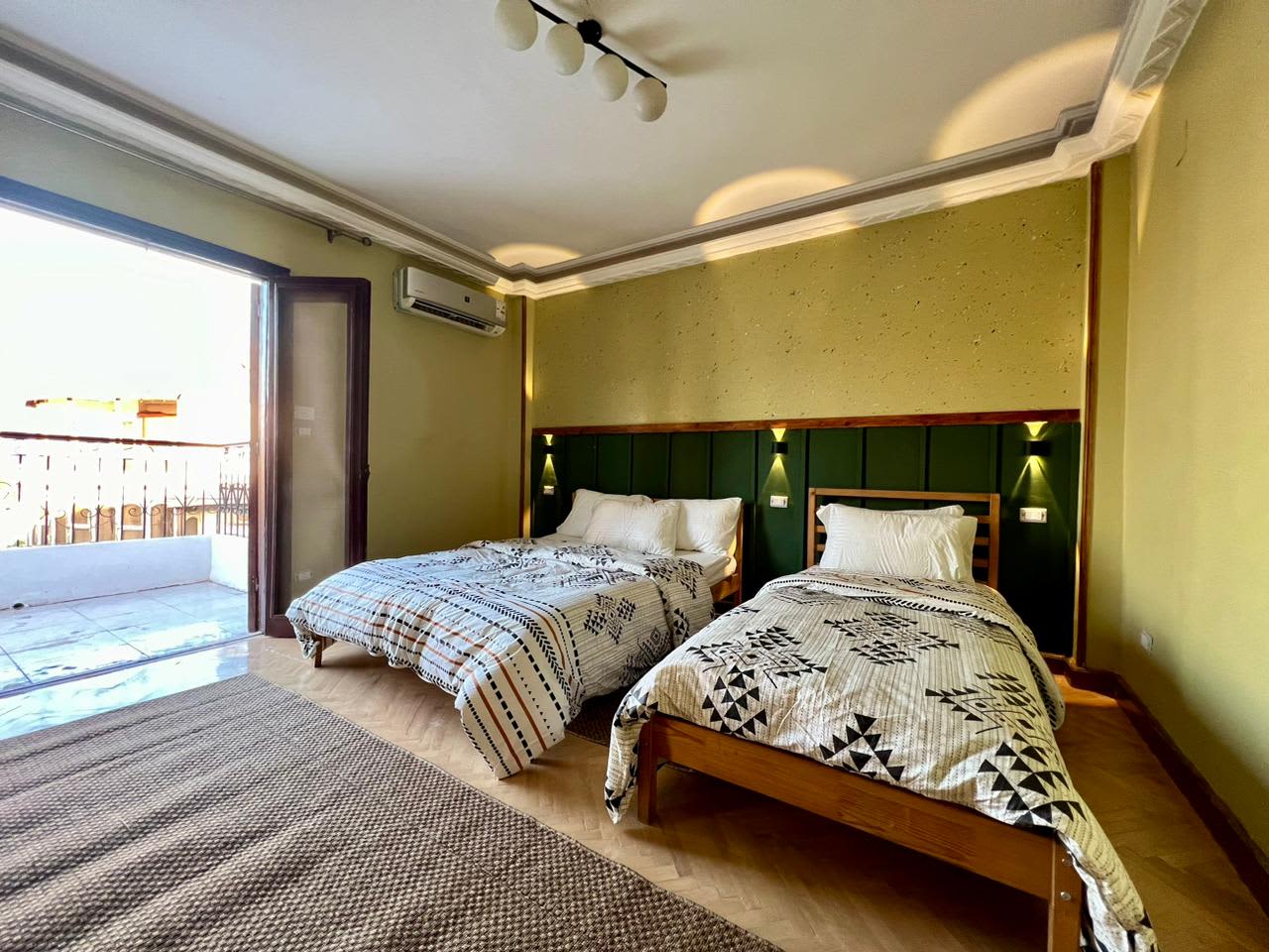 Apartment With Wide Balcony In Zamalek|150SQM.