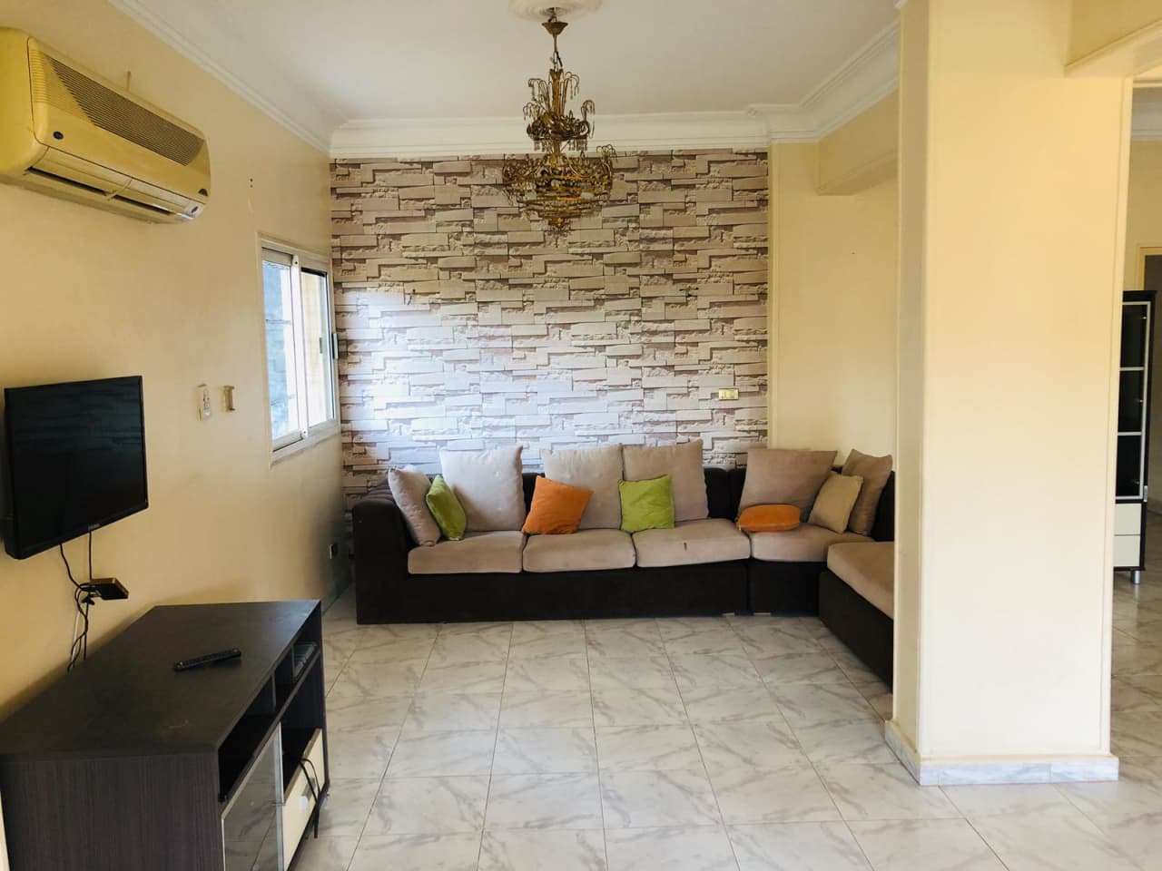 Feel At Home In This Furnished Apartment In Maadi Degla.