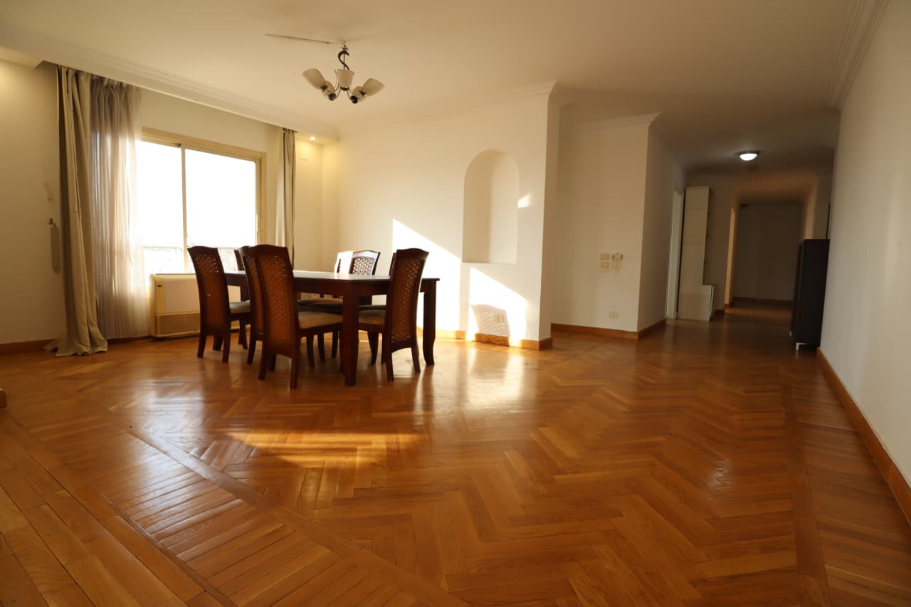 Light-Filled Apartment For Rent In Maadi Degla.