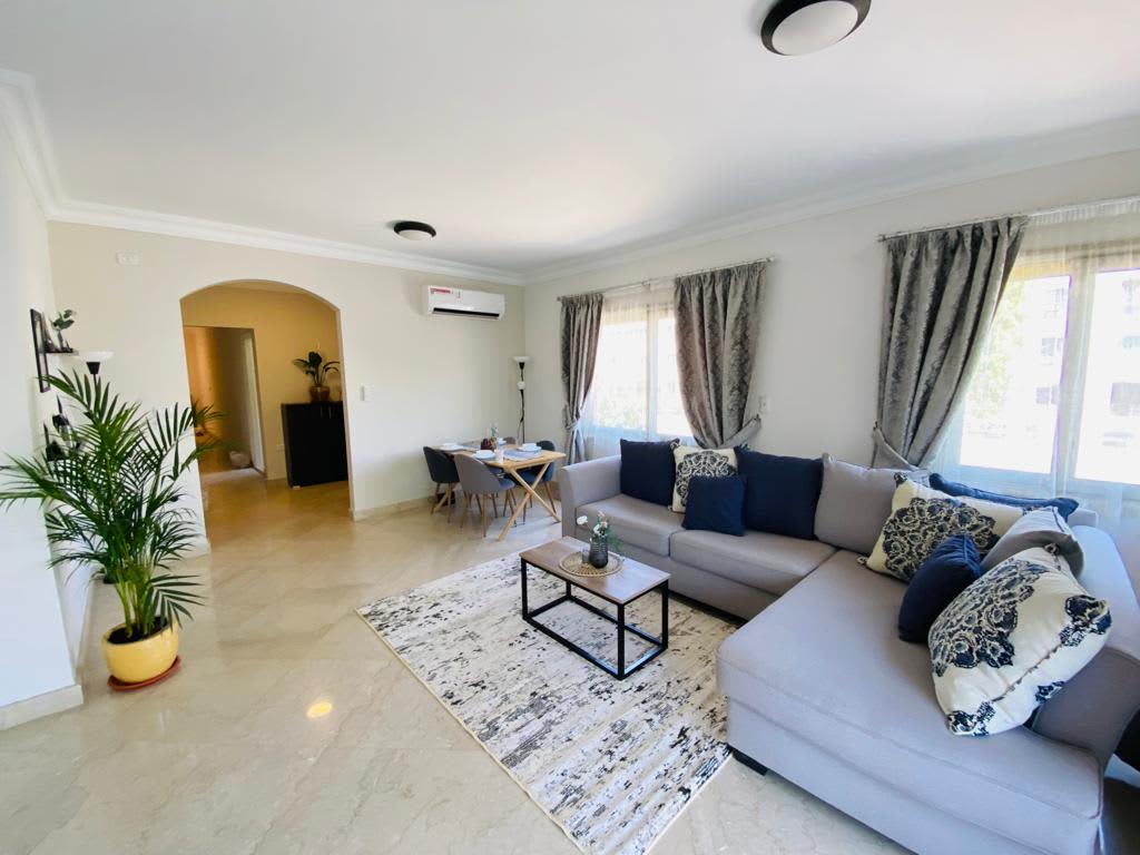 Furnished Apartment With Green View In Maadi Degla For Rent