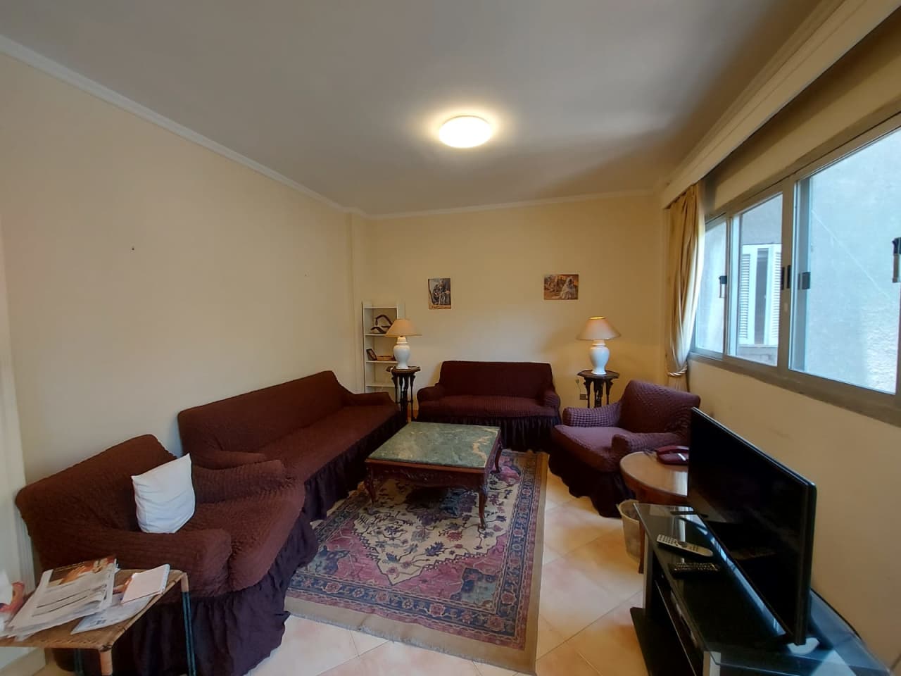 Furnished& brightly 2-Berooms Apartment For Rent In Maadi Degla