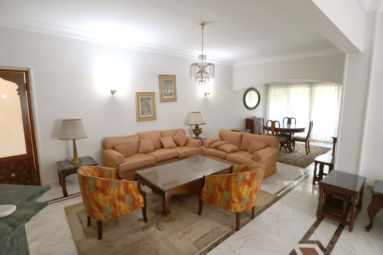 Luxury Apartment With Wide Area In Maadi Degla|250m²