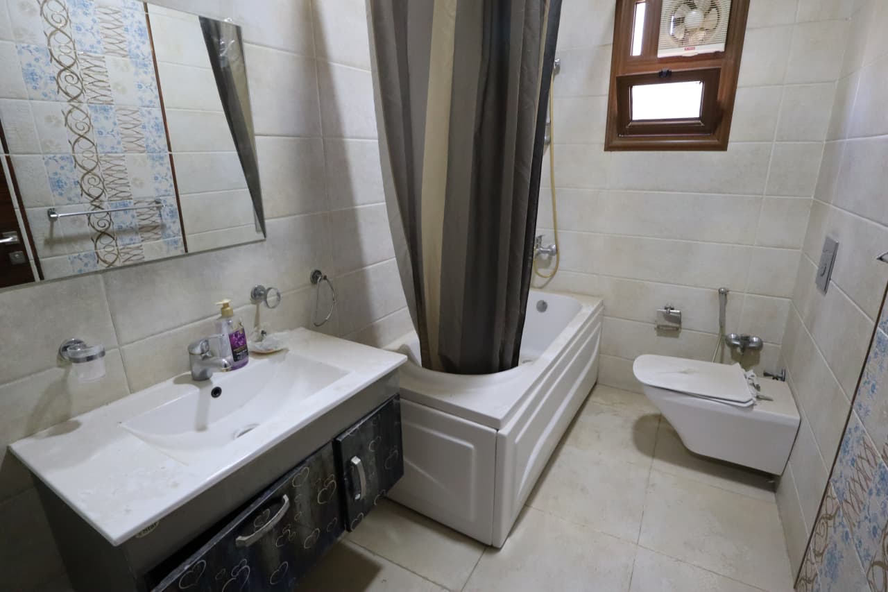 Furnished Apartment With looking View Greens In Maadi Degla