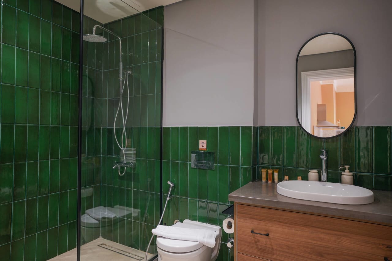Homey Studio in Maadi Pool & Terrace Access — Cairo