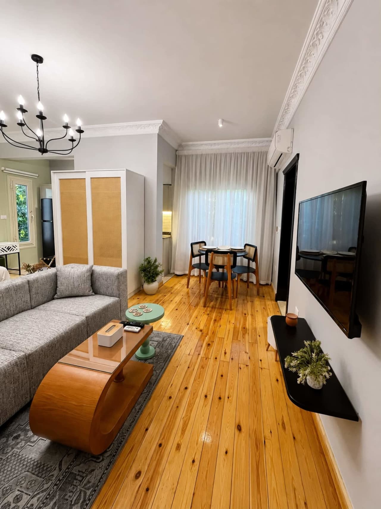 Calm Studio in Maadi with Gym & Terrace Access — Cairo