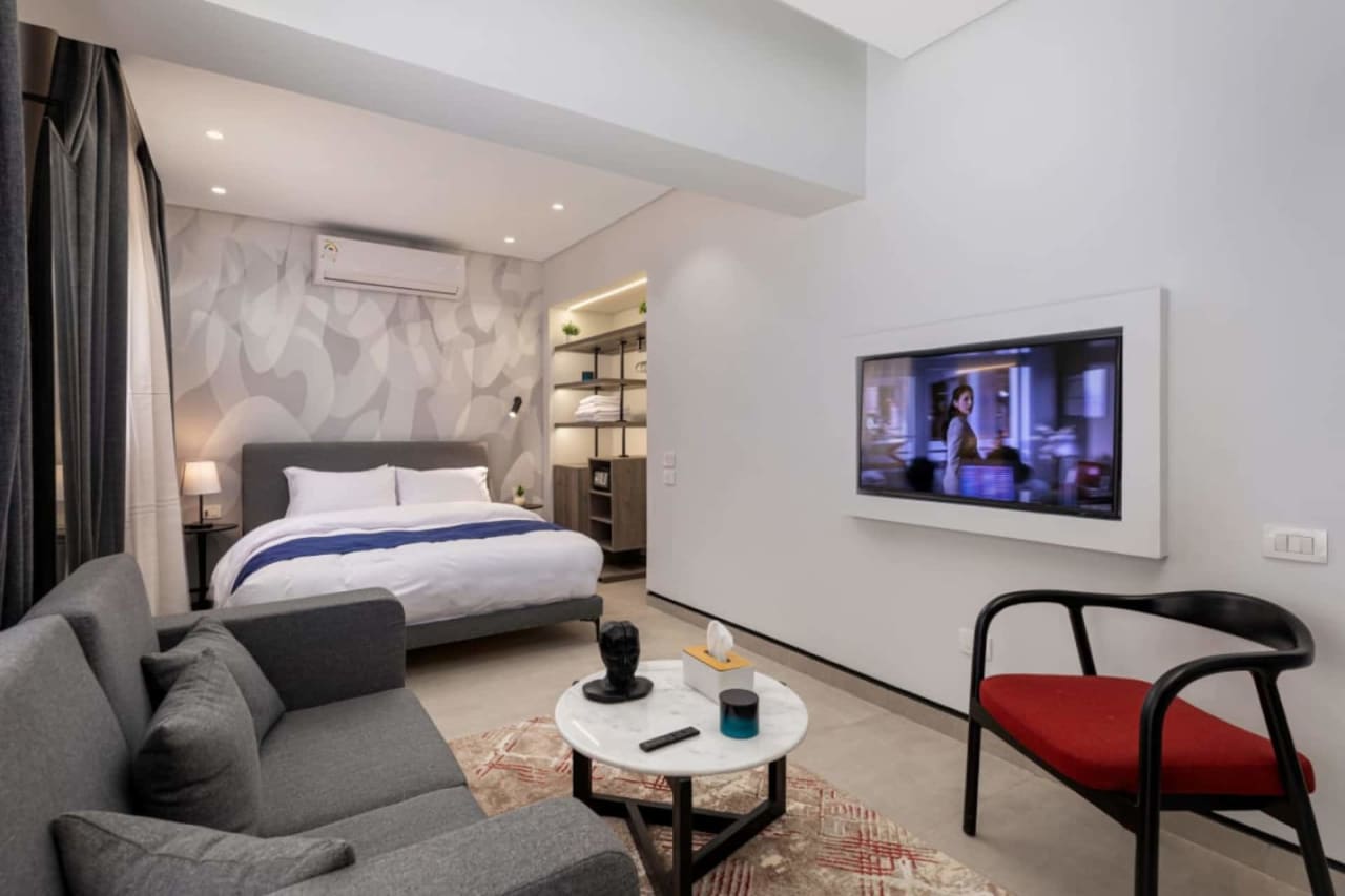 Cozy stay with gym&pool #58 22 by Spacey Maadi — Cairo